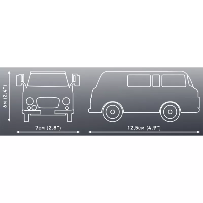 Stavebnica Cobi Barkas B1000 24600 modelová stavebnica mierka 1:35, detailné kocky