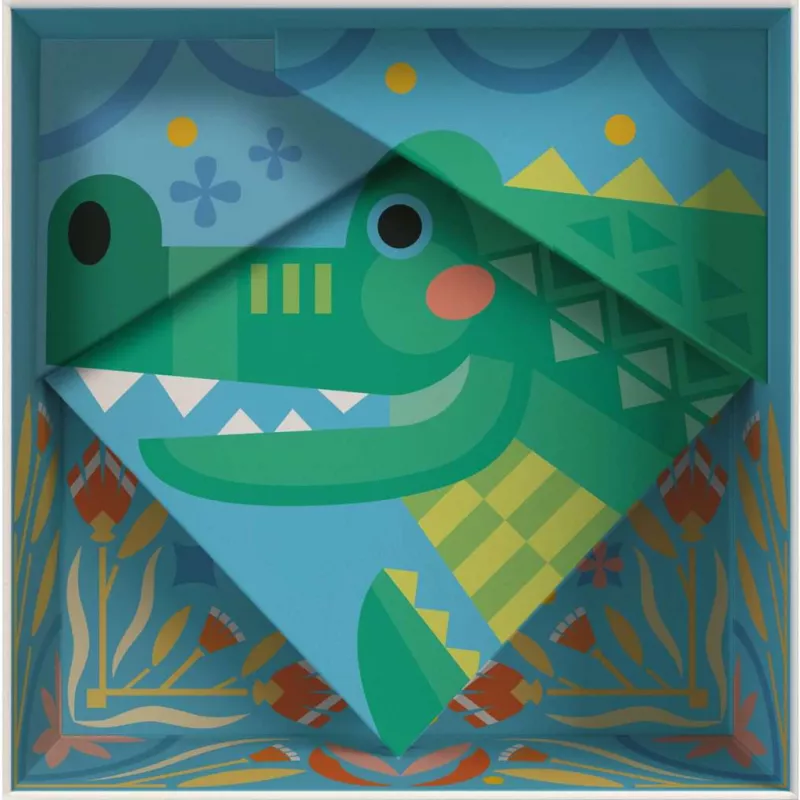 Maliarska sada Ravensburger CreArt Do it together – krokodíl (spoločná maliarska sada pre deti)