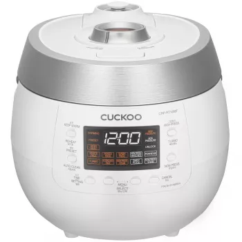 Cuckoo CRP-RT1008F, biela, 1,8 l, hliník, LED, tlačidlá, 1,2 m