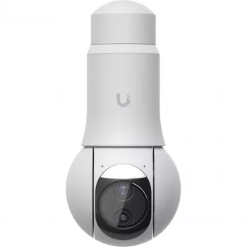 IP bezpečnostná kamera UBIQUITI G6 PTZ — 3864×2160, guľová, interiér/exteriér, káblová, montáž na strop/stenu/stĺp, rotácia 350°, zorné uhly 109,9°×56,7°