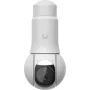 Ubiquiti UniFi G6 PTZ UVC-G6-PTZ-W bezpečnostná IP kamera, 4K 8 MP (3864x2160), dva objektívy, hybridný zoom 10x, do interiéru aj exteriéru, IP66, PoE, montáž na strop, stenu alebo stĺp, otáčanie o 350°, biela