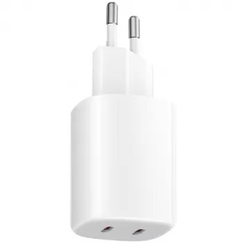 Nabíjačka Xiaomi Nano Turbo 45W biela — 2× USB‑C AC vnútorná pre smartfón a tablet