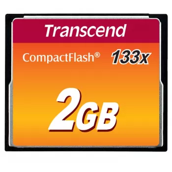Flash pamäť Transcend 2GB CompactFlash 133x TS2GCF133