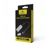 Gembird A-USB3AC-LAN2G-01 USB sieťový adaptér 2,5 Gigabit, vesmírne sivý