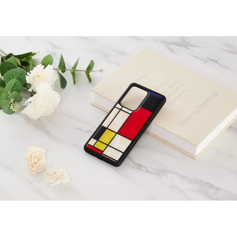 Ochranné puzdro iKins pre Samsung Galaxy S20 Ultra — Mondrian čierne
