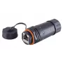 Microconnect KONCAT6A68 Prepájací adaptér RJ-45 čierny