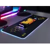 TRACER GameZone Hexy1 RGB podložka pod myš a klávesnicu, 80 x 30 x 0,4 cm, čierna
