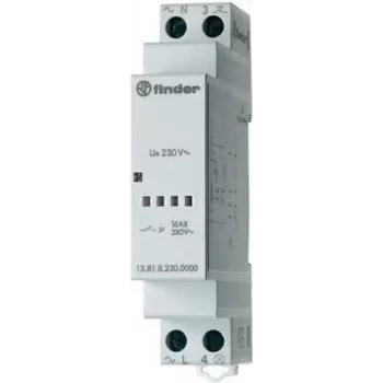 Finder impulzný spínač na DIN lištu 1 ks 13.81.8.230.0000 1 spínací kontakt 230 V/AC 3700 VA (13.81.8.230.0000)