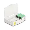 Optická zásuvka DeLOCK 85935 SC simplex biela