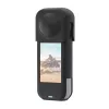 PULUZ silikónové ochranné puzdro s krytom objektívu pre Insta360 X5 (čierne)