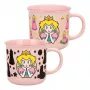 Paladone Super Mario Princess Peach termocitlivý hrnček