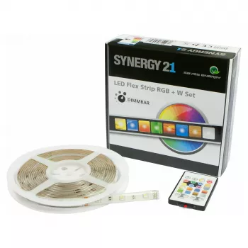 Synergy 21 LED Flex Strip 5050 - 30 RGB-W DC12V kompletná sada V2