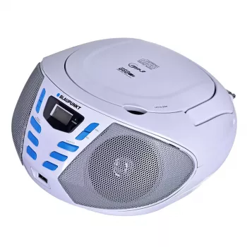 Blaupunkt BB7-WH prenosný stereo systém digitálny 2,4 W FM sivý MP3 prehrávanie