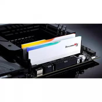 DIMM 32 GB DDR5-5200 (2x 16 GB) Dual-Kit, pamäť biela, F5-5200J4040A16GX2-RM5RW, Ripjaws M5 RGB, INTEL XMP