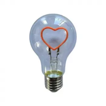 Synergy 21 LED Retrofit E40 dekoratívna žiarovka A68-srdce nabíjateľná