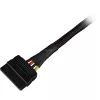 SATA napájací adaptérový kábel Sharkoon 15 cm — adaptér pre SATA napájacie konektory
