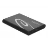 HDD/SSD puzdro DeLOCK 42610 externé puzdro pre 2,5-palcové SATA HDD/SSD