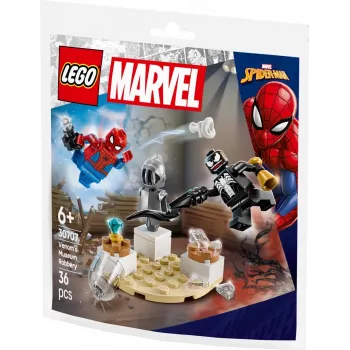 Stavebnica LEGO Venoms Museumsraub Polybag sada 30707 – Marvel Super Heroes, malá zberateľská stavebnica