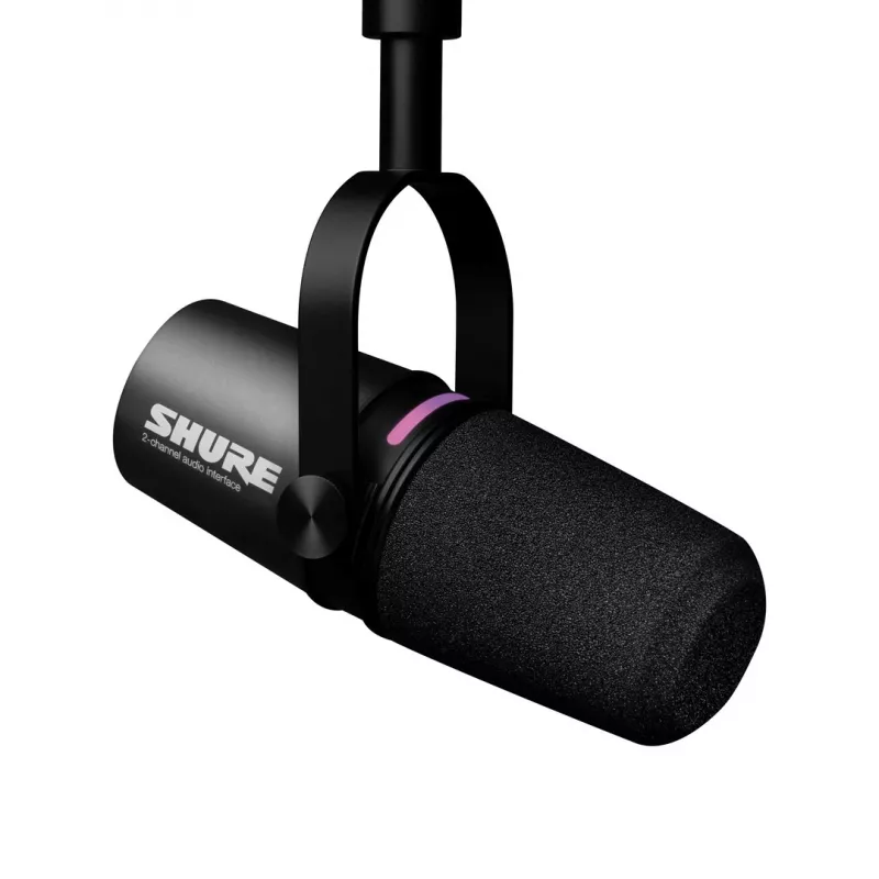 Shure MV7I - smart mikrofón a rozhranie