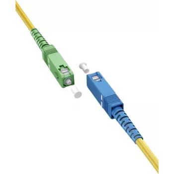 Goobay 59666 Optický kábel 30 m SC/APC SC/UPC FTTH OS2 žltý (59666)