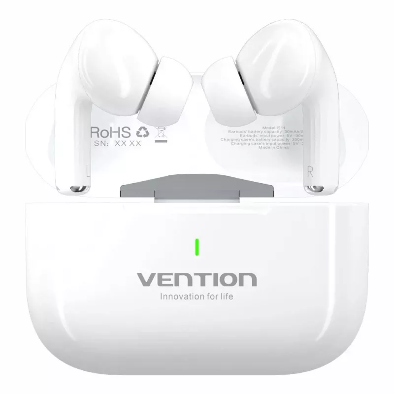 Vention Echo Lite E11 NBVW0 slúchadlá TWS typu open-ear, Bluetooth, USB-C, biele