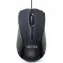 DICOTA - Myš - obojručná - Laser - 3 tlačidlá - Káblová - USB - Čierna (D32011)
