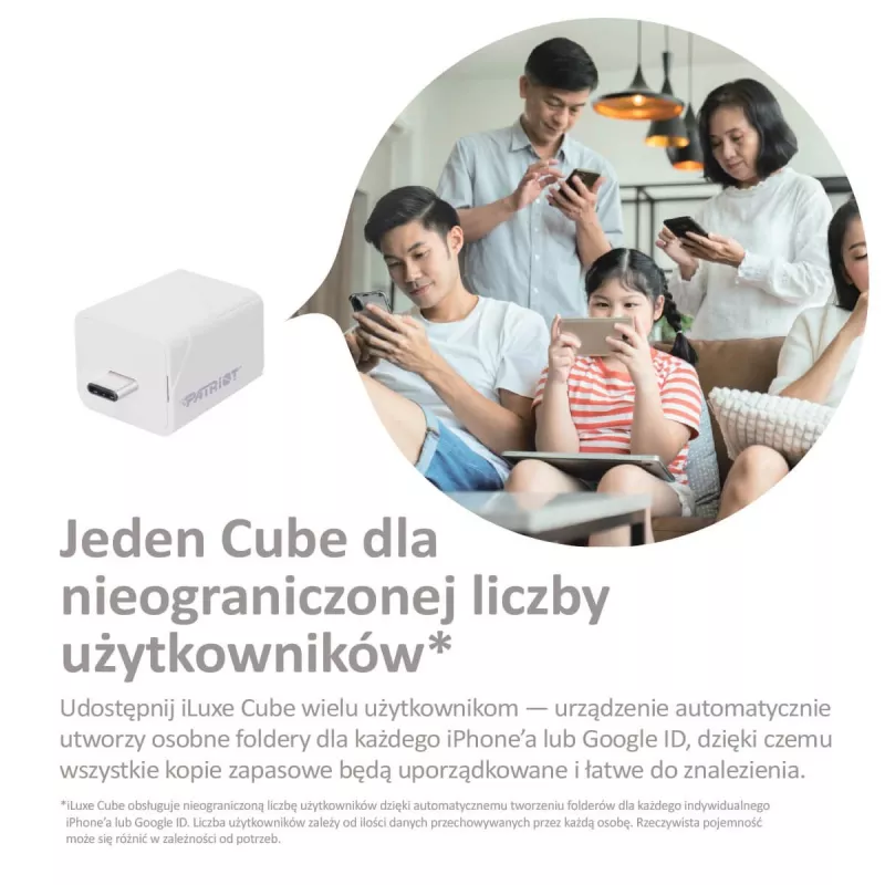 iLuxe Cube C 128GB USB 3.2 Gen 1 Type-C