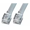 Sieťový kábel Lindy RJ-12 M/M 5,0 m RJ-12 5 m sivý