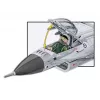 Stavebnica Cobi F-16AM Fighting Falcon, 495 dielov, model v mierke