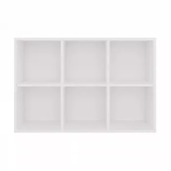 MALAX MINI 2X3 biela regál