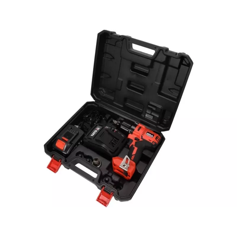 YATO BEZUHĹÍKOVÝ RÁZOVÝ UŤAHOVÁK 18V LI-ION 1/2 1x3,0Ah 700Nm