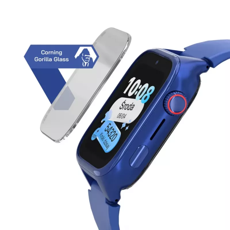 Smartwatch Stelio Junior 4G ST-SWJ101-NB – 4G detské hodinky, tmavomodré