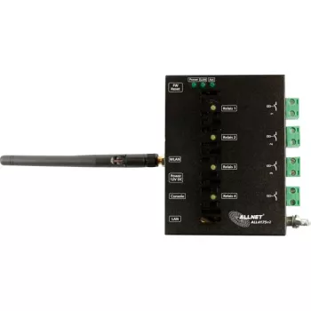 Sieťové spínacie zariadenie ALLNET ALL4175v2 — 4 reléové výstupy, 230VAC 10A