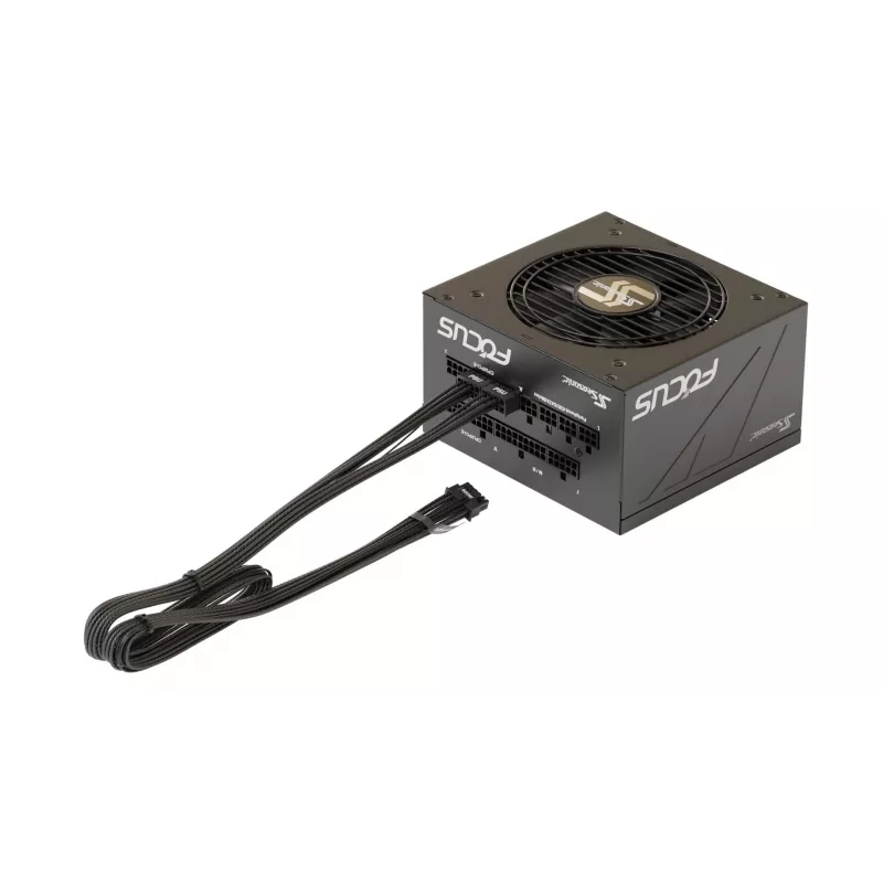 Adaptérový kábel SEASONIC NESE-165 12VHPWR PCIe 5.0 čierny pre napájací konektor GPU