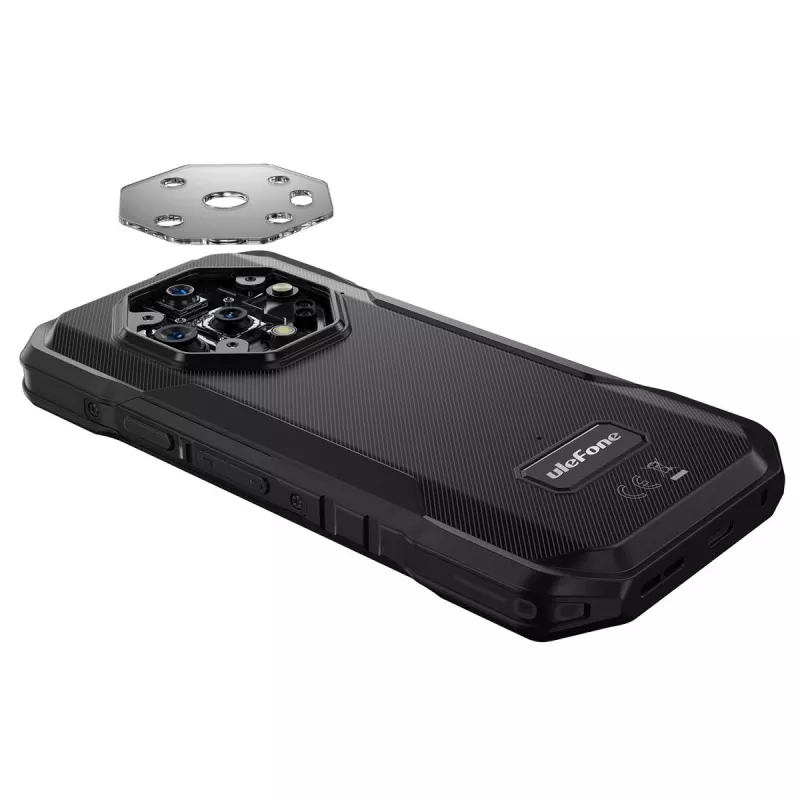 Ulefone Armor X32 Pro 5G smartfón, 5,65 palca, 8 GB RAM, 256 GB, IP69K, Android 14, Future Black