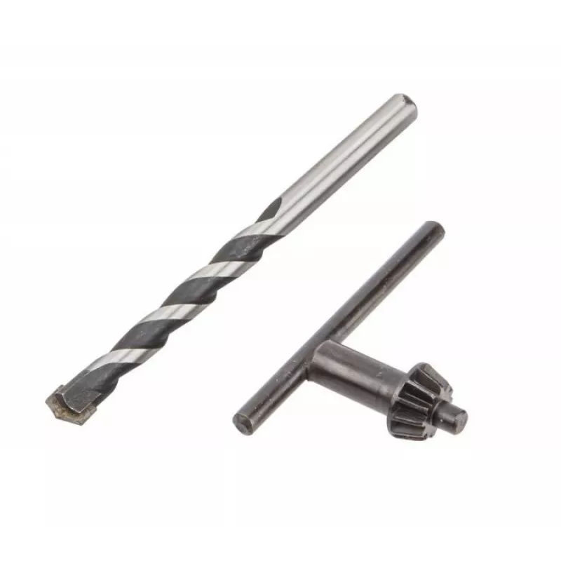 Graphite 58G725 vŕtačka 3000 RPM s kľúčom sivá