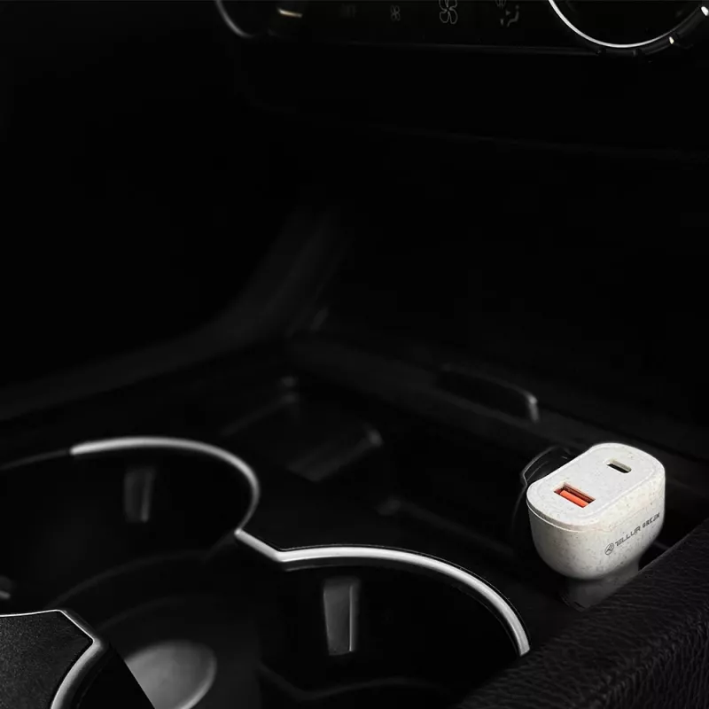 Auto nabíjačka Tellur TLL151341 36W 6A PD18W QC3.0 — USB auto adaptér na rýchle nabíjanie