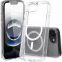 Nevox StyleShell SHOCKFlex - iPhone 16e/17e kompatibilné s MagSafe transparentné