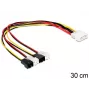 Interný napájací kábel DeLOCK 83343 0,3 m
