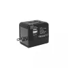 Cestovný adaptér SBOX TA-23 s duálnou USB nabíjačkou a univerzálnou kompatibilitou konektorov