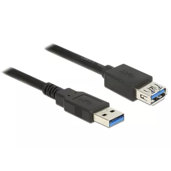 USB kábel DeLOCK 85053 USB 3.2 Gen 1 0,5 m čierny