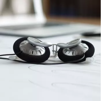 Koss | KSC75 | Slúchadlá | Káblové | In-Ear | Strieborná