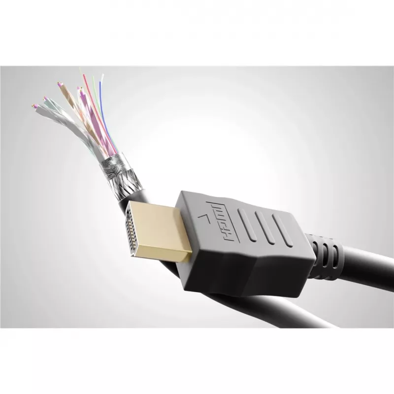 Goobay 41083 HDMI kábel 1,5 m HDMI Type-A (štandard) 2 x HDMI Type-A (štandard) čierny (41083)