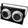 Scénické PAR svietidlo EUROLITE Audience Blinder 2xPAR-36 DMX čierne (model 42103413)