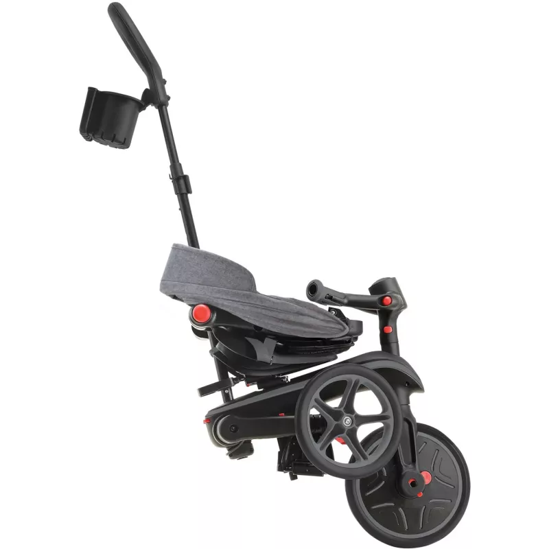 Explorer Trike Foldable 4 in 1, detské vozidlo sivé