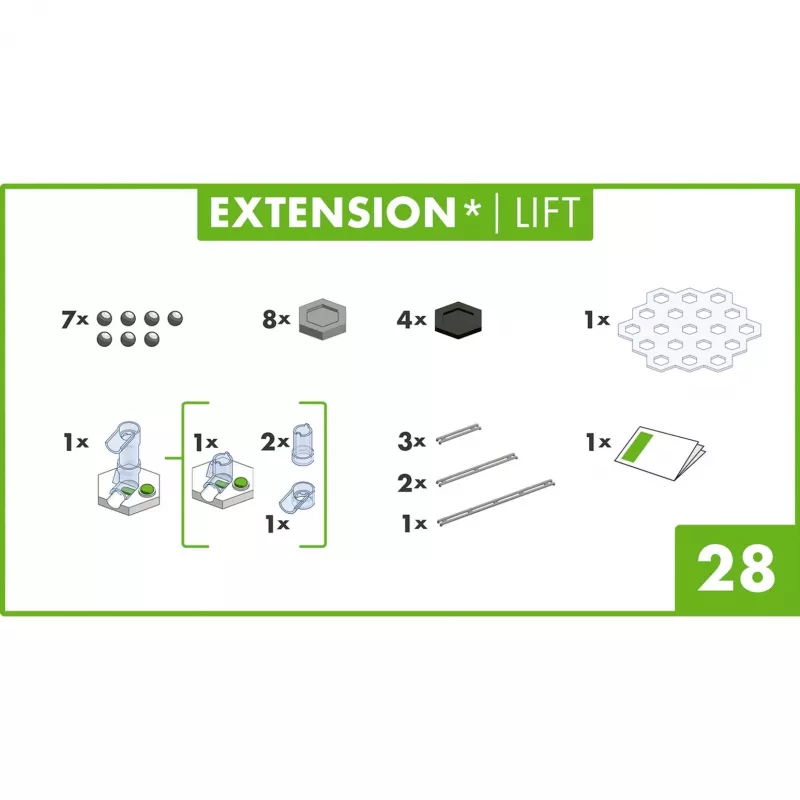 GraviTrax rozšírenie Lift Ravensburger 22419 viacfarebné