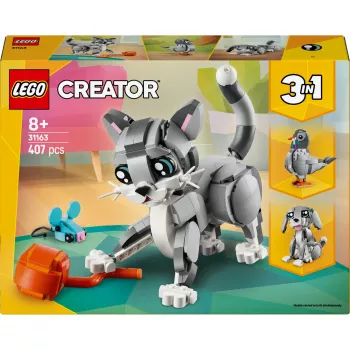 LEGO CREATOR 3 IN 1 31163 Hravá mačka