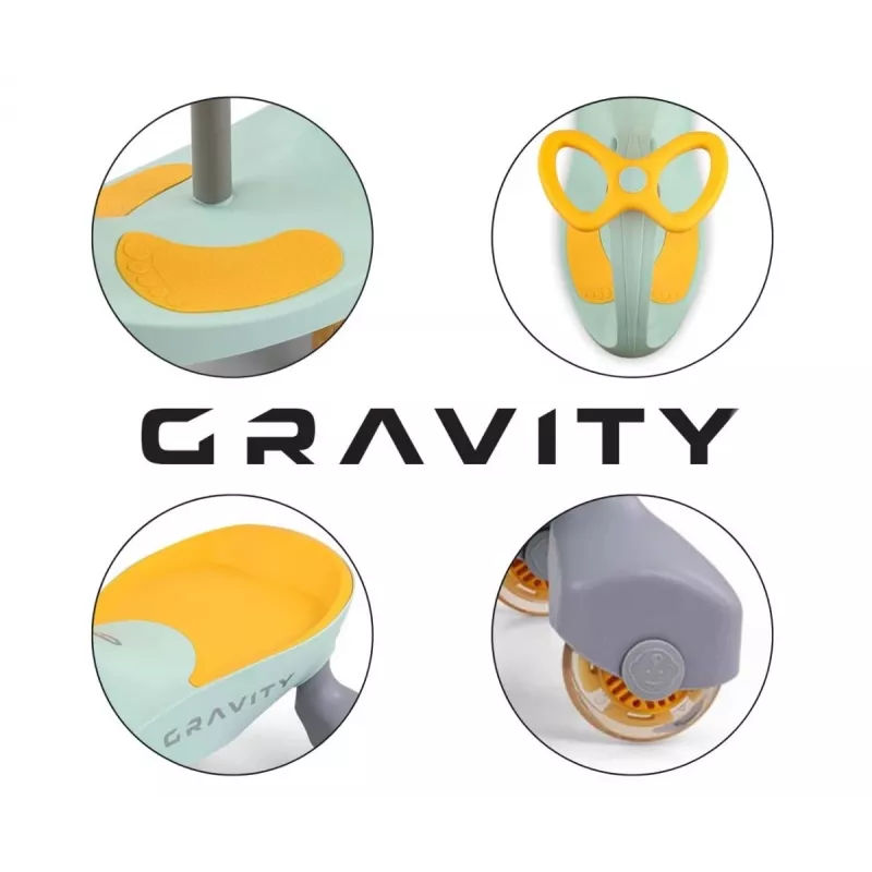 Gravity ride Gravity limetkovo-žltá