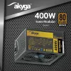 Akyga AK-U4-400 Ultimate 400 W ATX napájací zdroj, 80 PLUS Bronze, aktívne PFC, 120 mm ventilátor