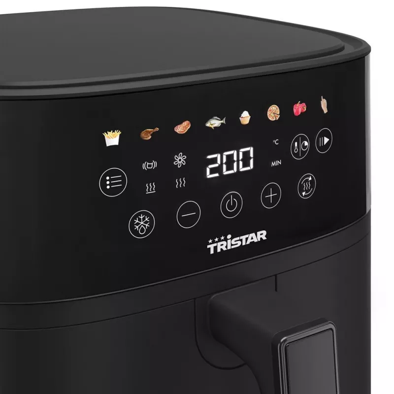 Tristar digitálna fritéza | FR-9060 | výkon 1700 W | objem 6 l | čierna | technológia horúceho vzduchu